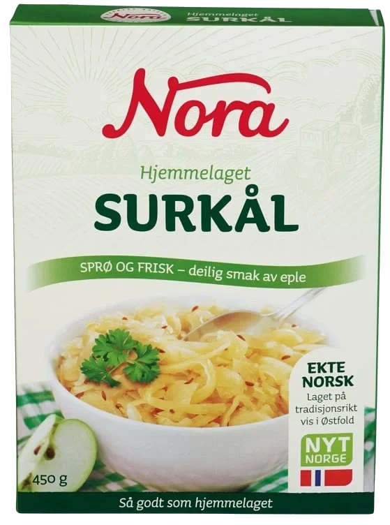 Hjemmelagede surkål    450g