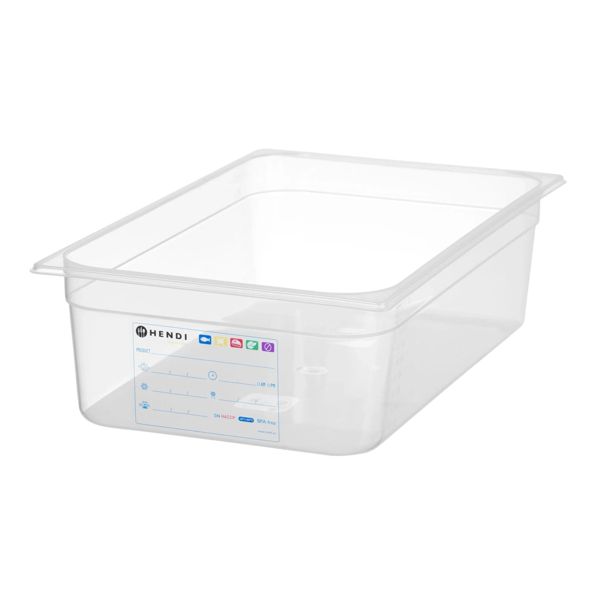 Behållare GN 1/1 HACCP