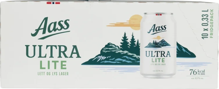 Aass Ultra Lite 0,33lx10 boks Fridge