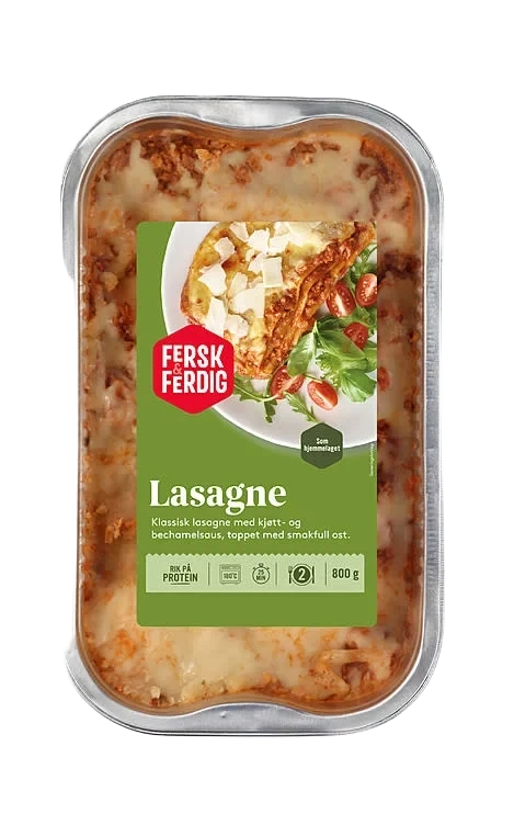Lasagne 800g Fersk&Ferdig