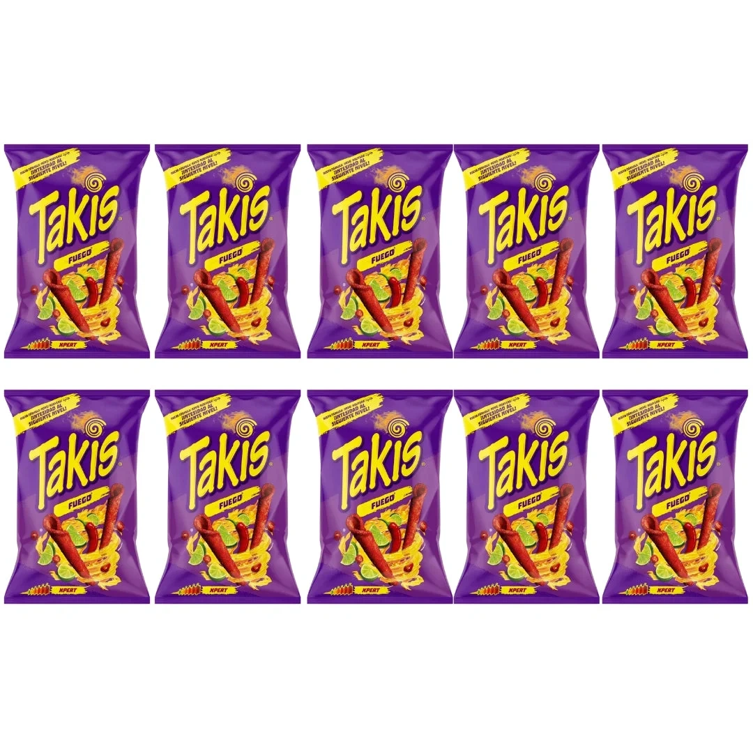 10 x Takis Fuego 100 g