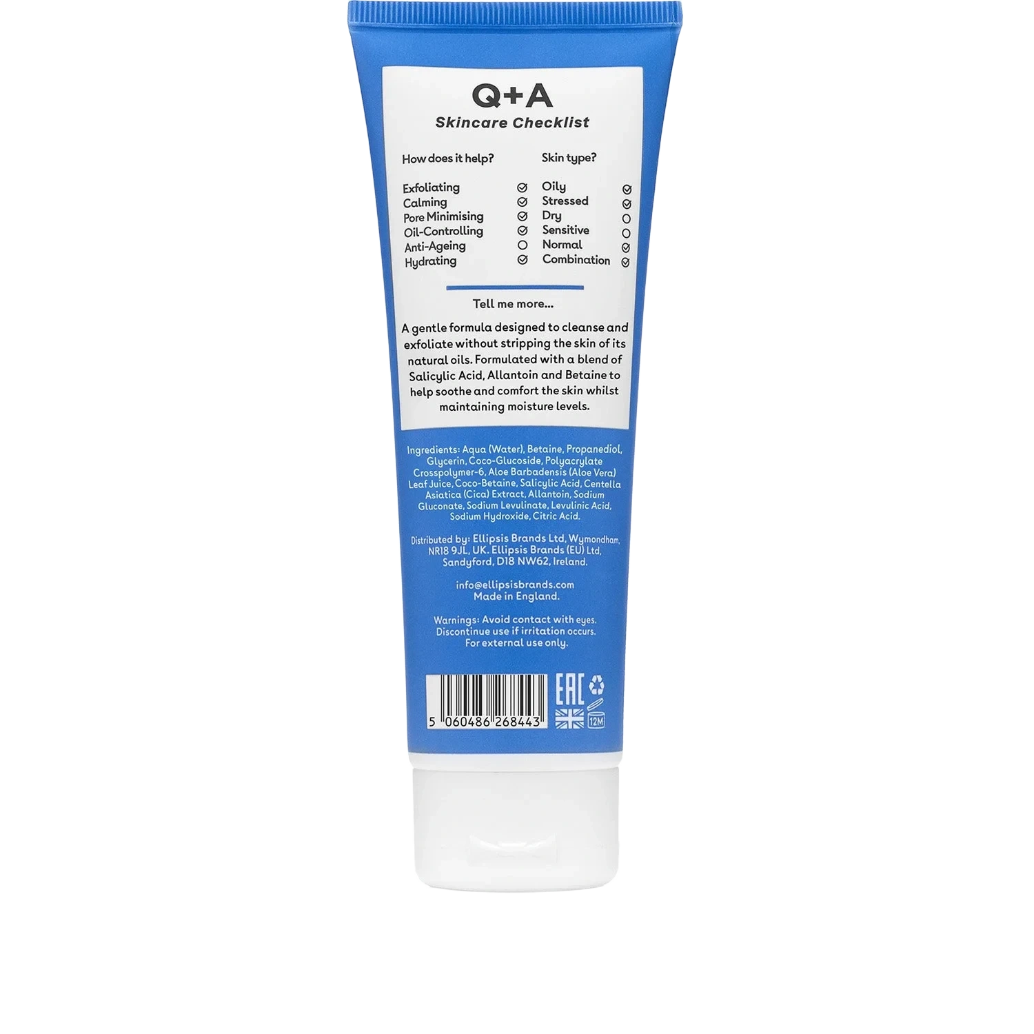 Q+A Salicylic Acid Cleanser