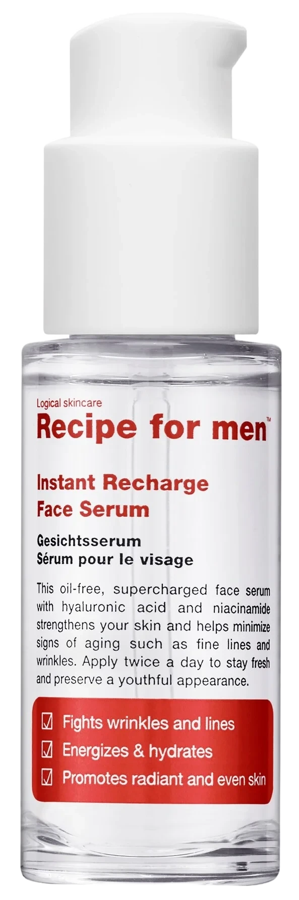 Recipe For Men Face Serum 30 ml