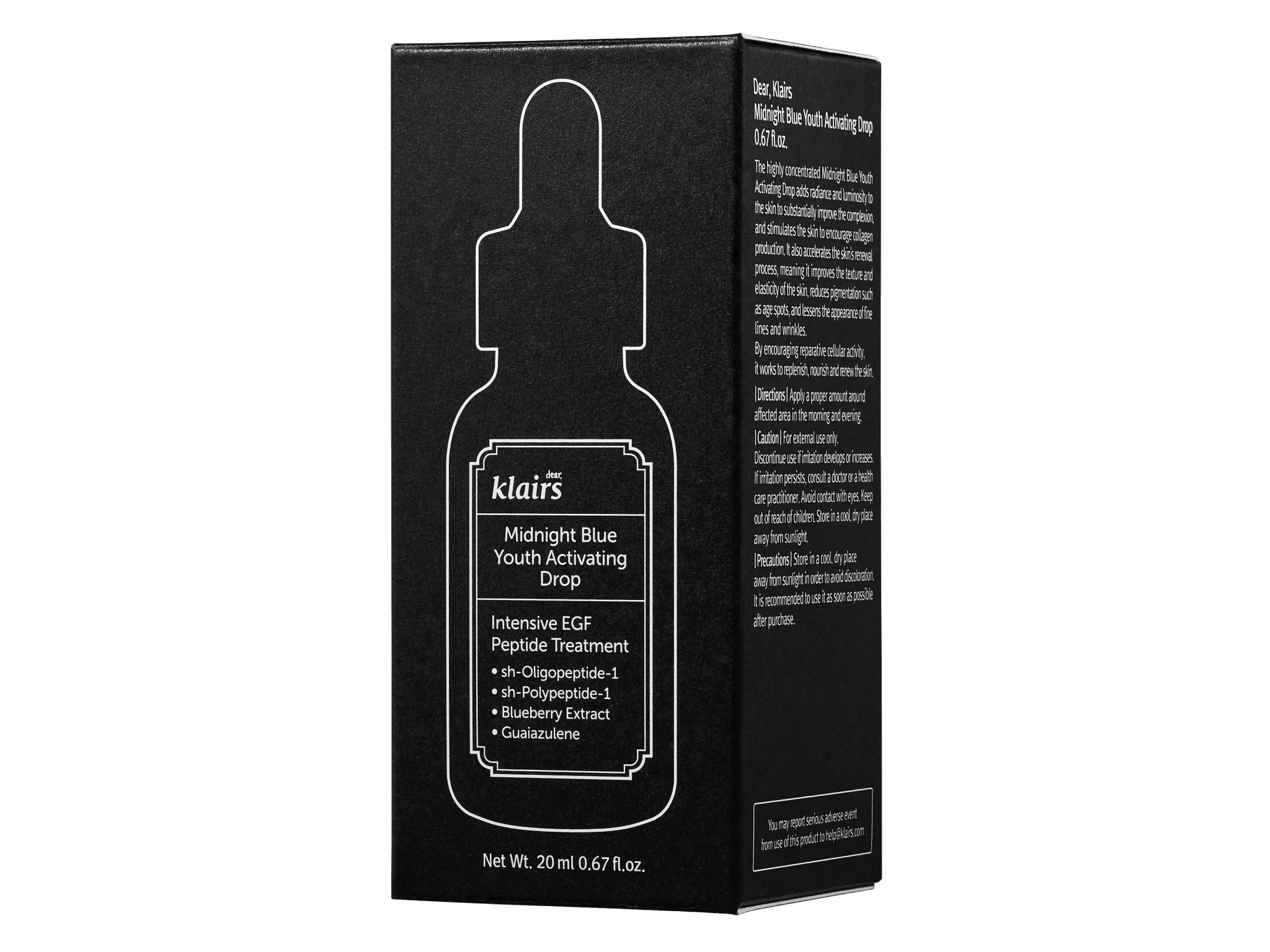 Klairs Midnight Blue Activating Drops, 20 ml