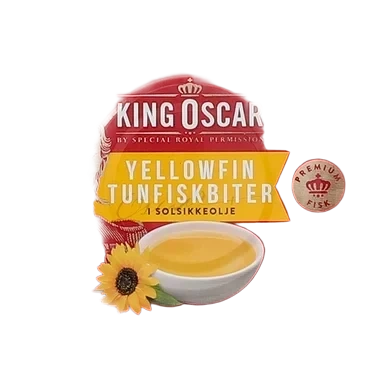 King Oscar Tunfisk i Solsikkeolje 160g