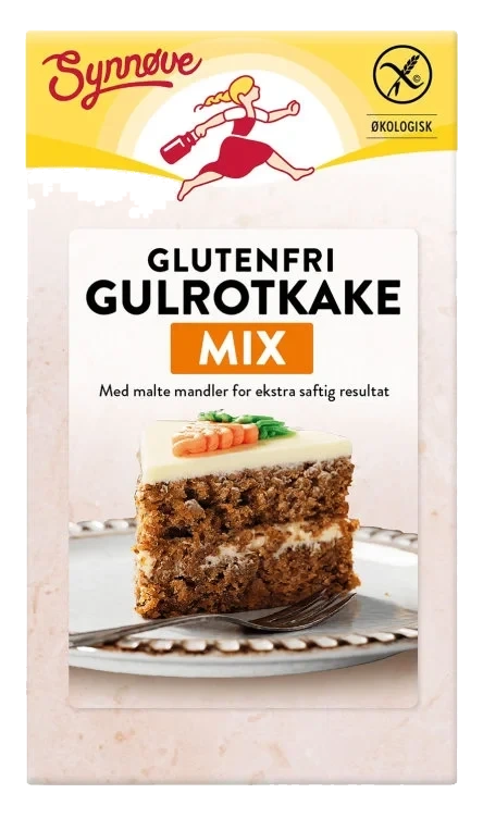 Gulrotkakemix 400g Synnøve Finden