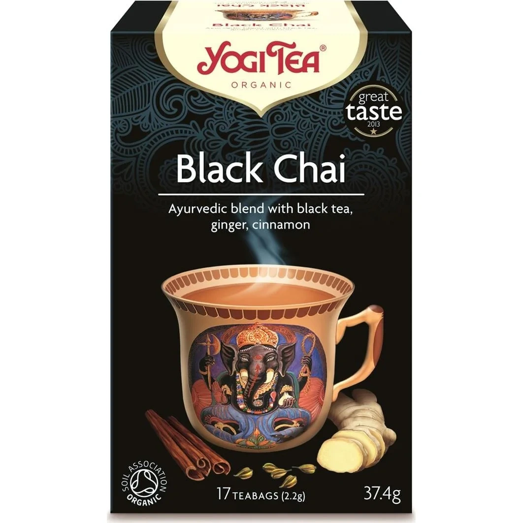 Sort Te Chai Økologisk 17 Poser