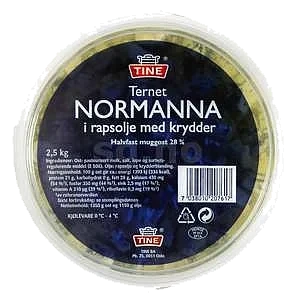 Normanna tern.ost i raps   2,5kg