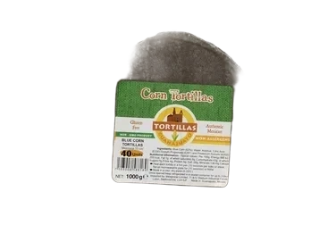 Tortilla Blue Corn 15cm 1kg Guanajuato