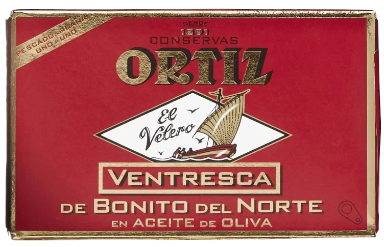 Tunfisk Olivenolje Hvit Filet 112g Ortiz