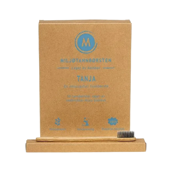 Miljøtannbørsten (Kartong á 10stk)