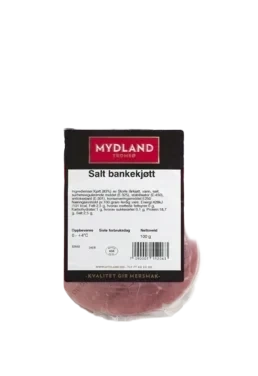 Salt Bankekjøtt 100g Mydland