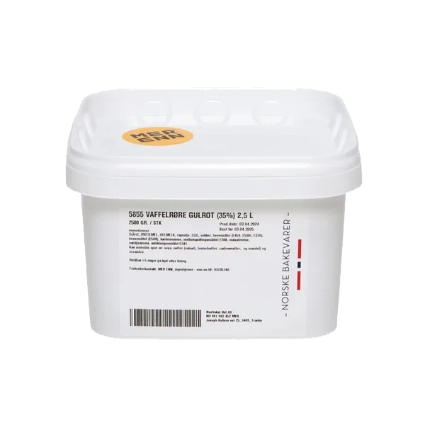 Vaffelrøre Gulrot 2,5kg Mer Enn