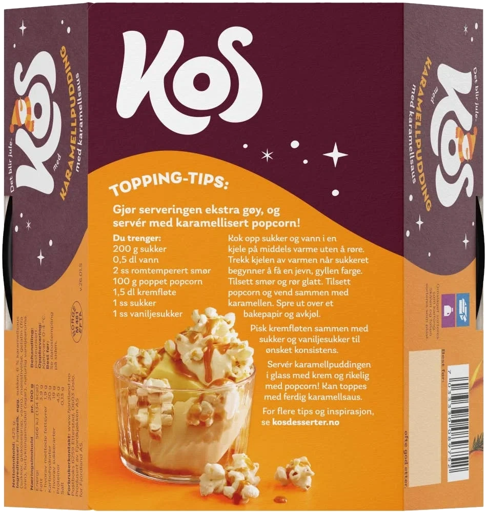 KOS Karamellpudding