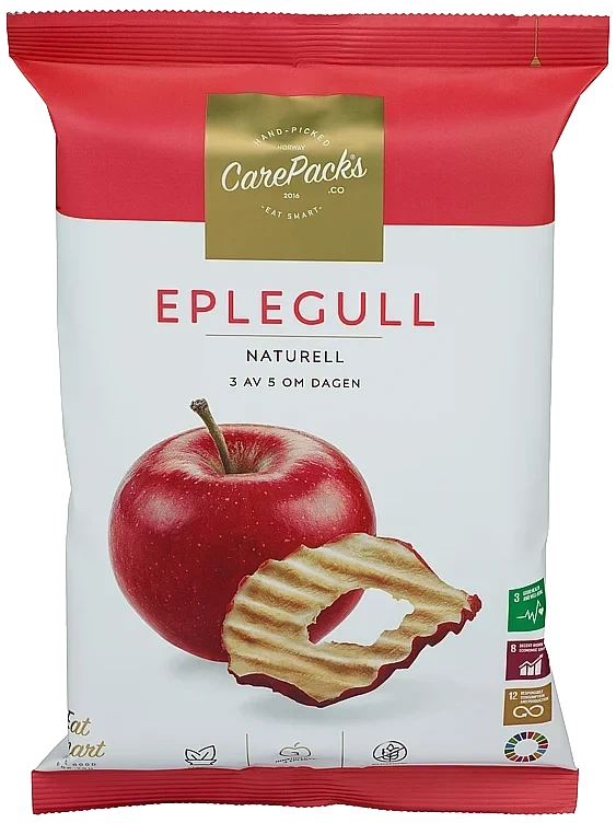 Eplegull naturell  40g