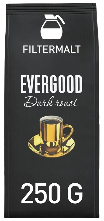 Evergood Dark Roast Filtermalt 250g