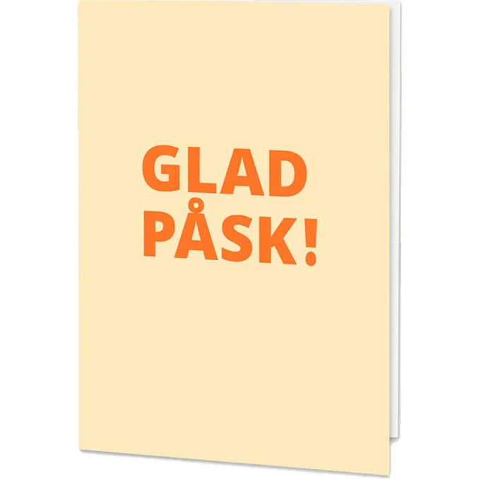 Kort: Glad Påsk!