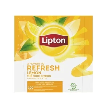 Lipton Svart Te Lemon