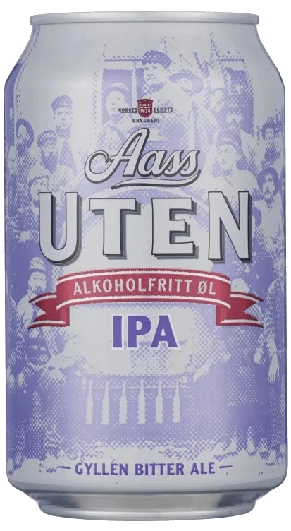 Aass uten Ipa 0,33l boks