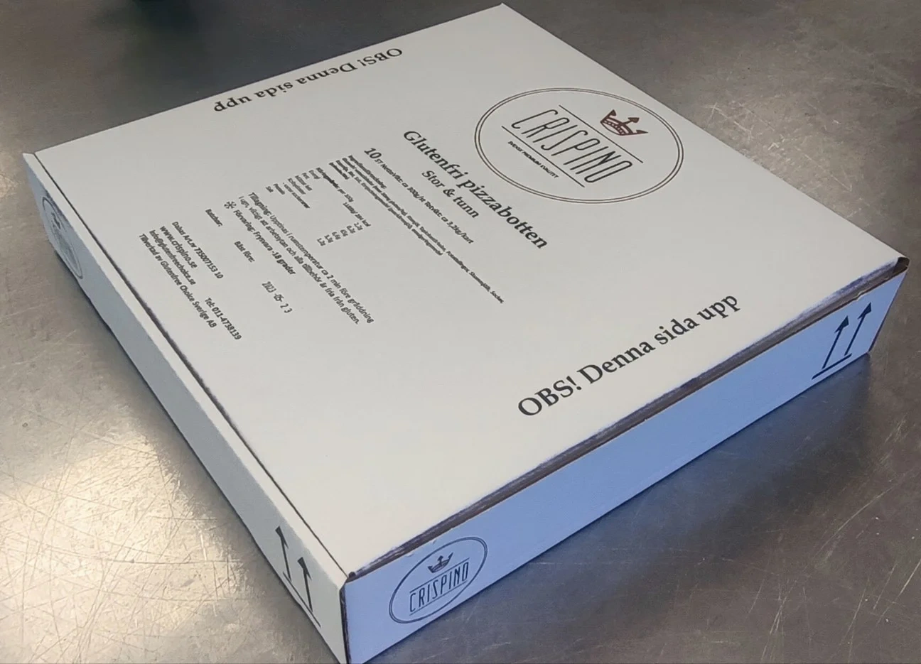 Crispino Fryst Glutenfripiz