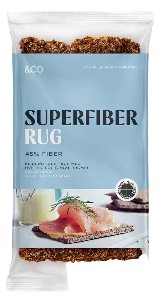 &Co Superfiber rug, 100g 100 g