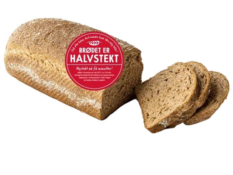 Noras Grovbrød Halvstekt ca 750g
