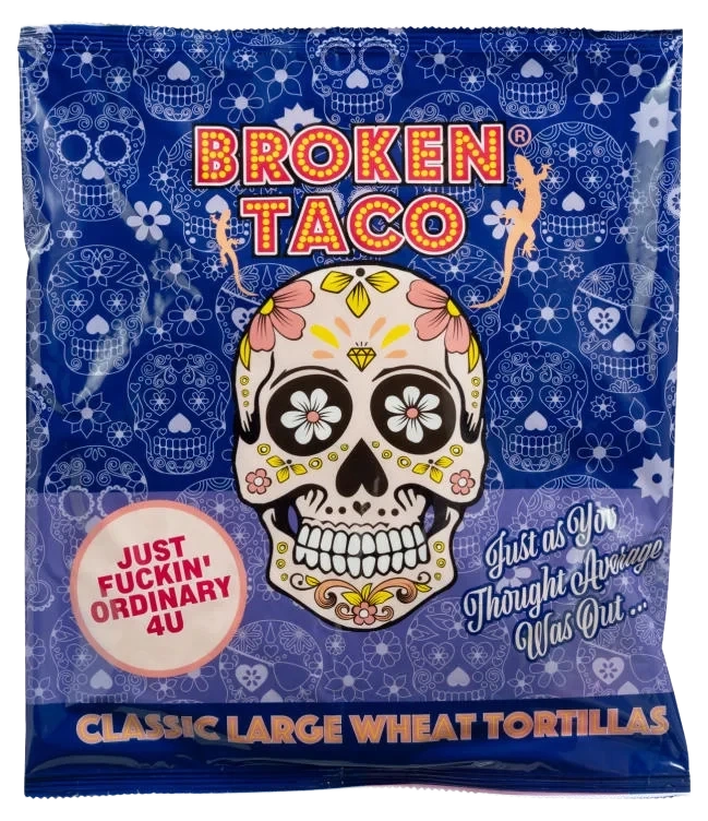 Tortilla 25cm 6stk 370g Broken Taco