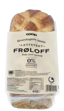 Coop Frøloff Lettstekt 650g