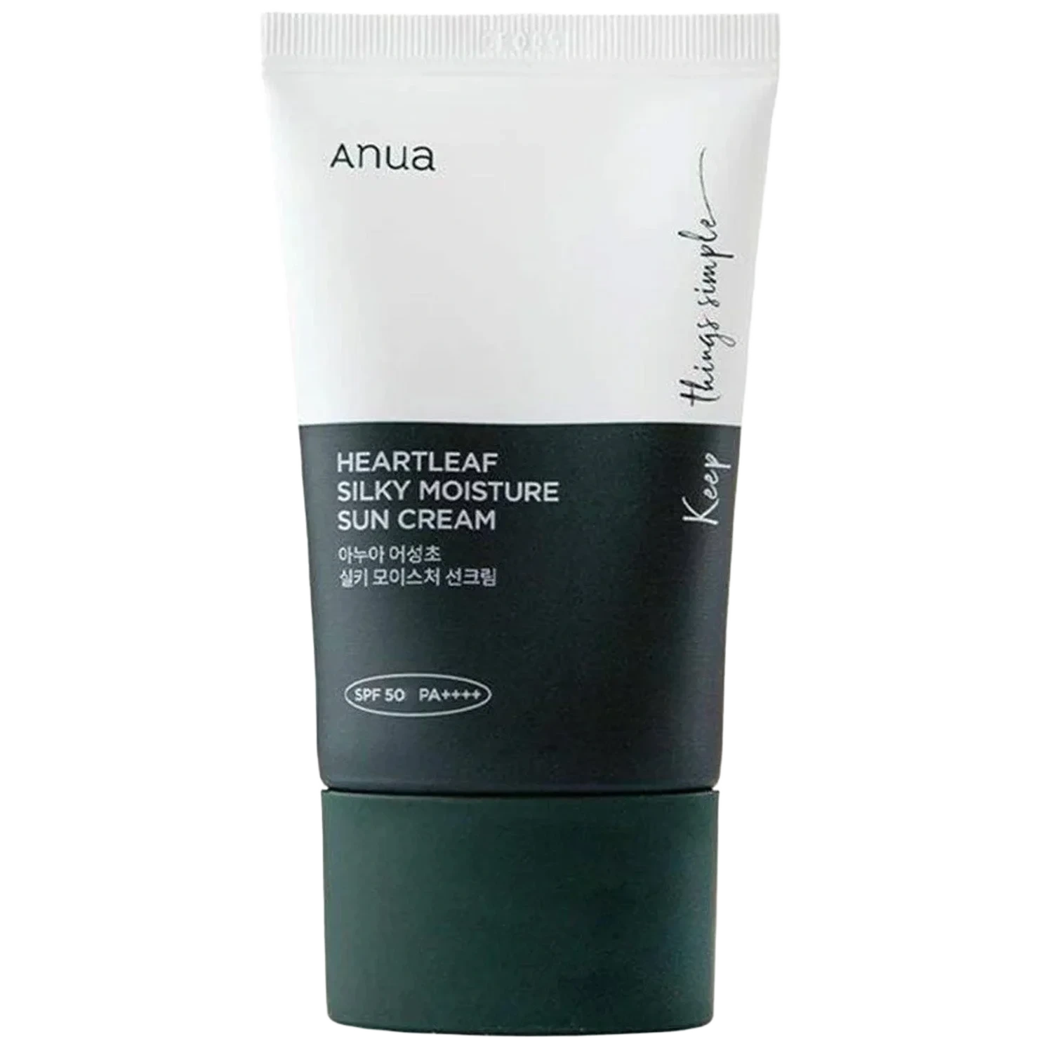 Anua Heartleaf Silky Moisture Sun Cream