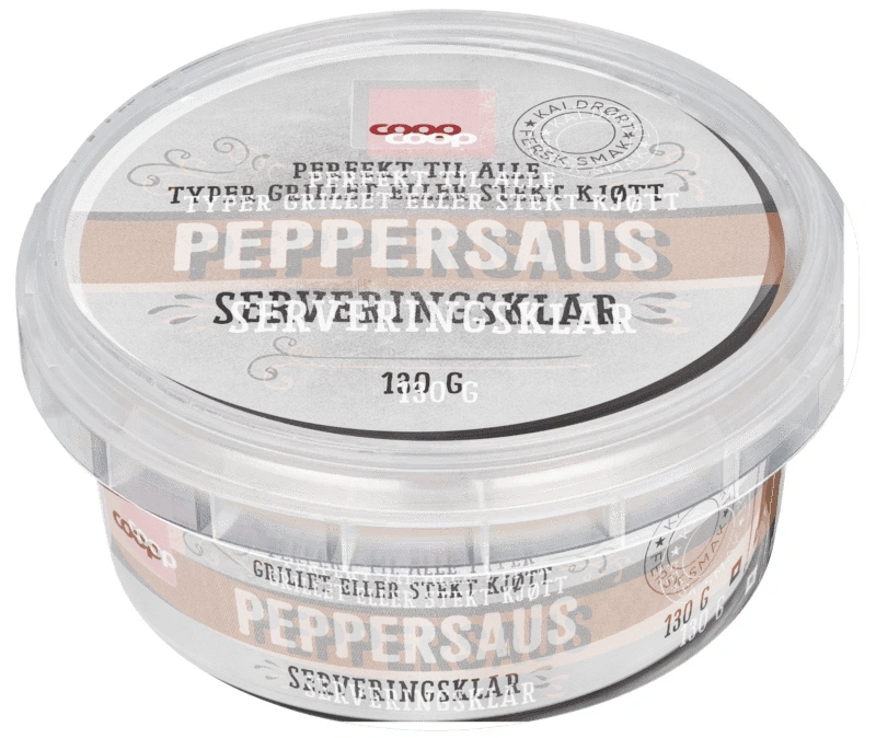 Coop Peppersaus 130g