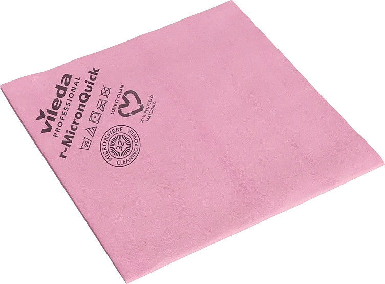 R-micronquick Mikrofiberklut Rød