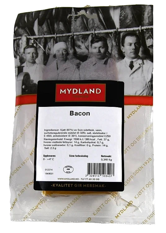 Bacon hel   kg