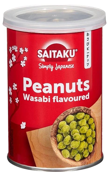 Wasabi Peanøtter 115g Saitaku