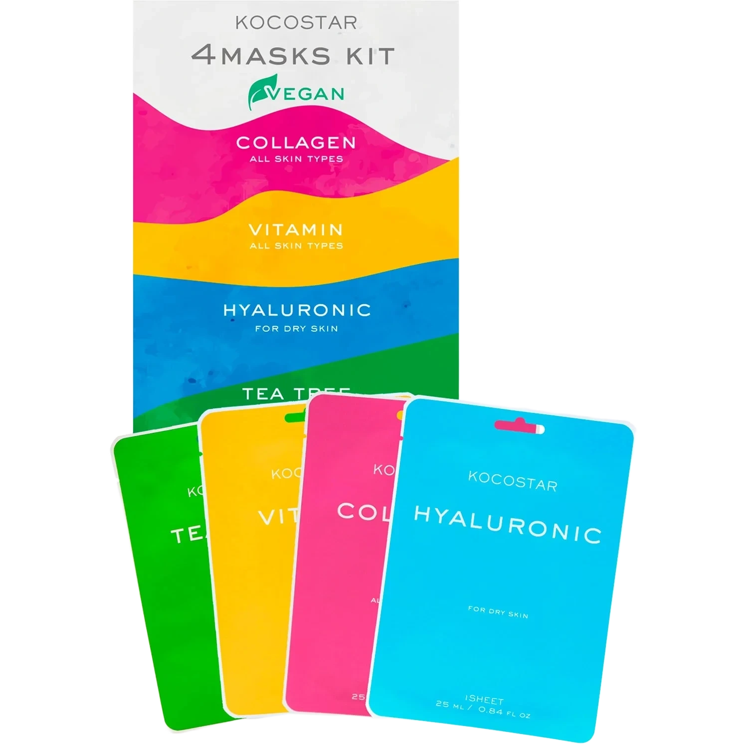 Kocostar 4 Masks Kit