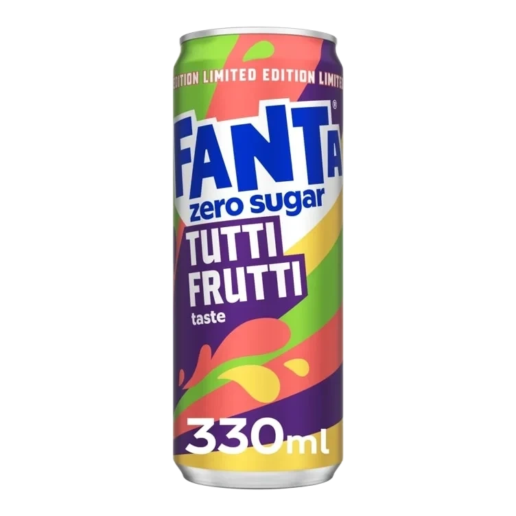 Fanta Tutti Frutti Zero Sugar 0,33l boks