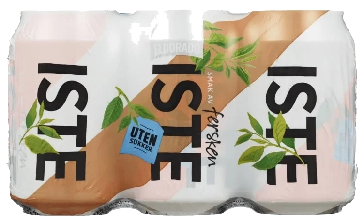 Iste Fersken U/Sukker 0,33Lx6 Bx Eldorad