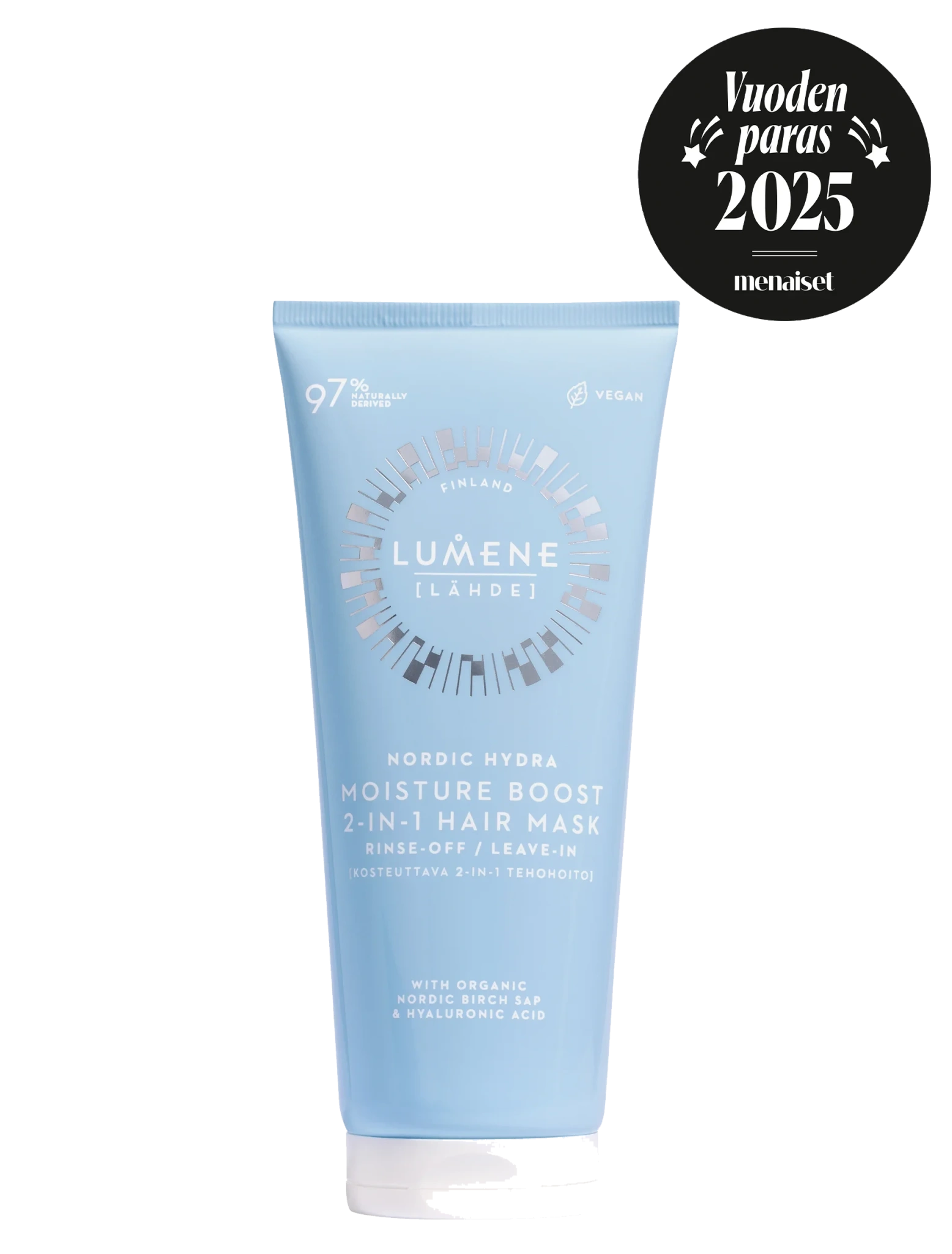Lumene Nordic Hydra Moisture Boost 2-in1 Hair Mask, 200 ml