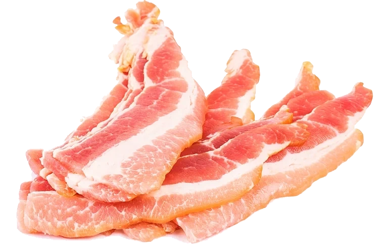 Bacon uten svor skivet, frys 10xca500g   kg