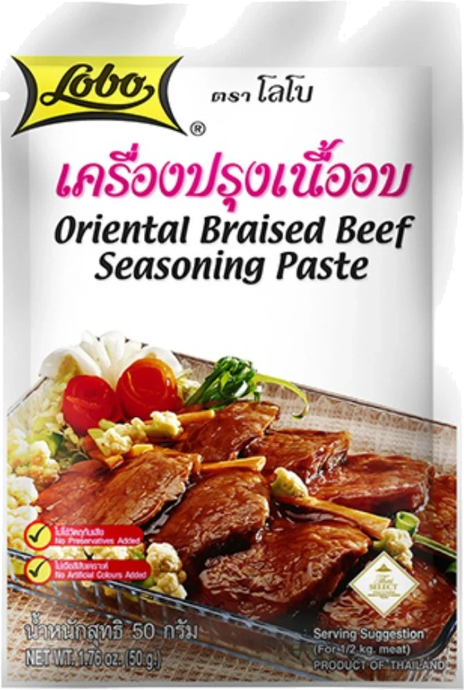 Lobo Oriental Braised Beef Paste 50g