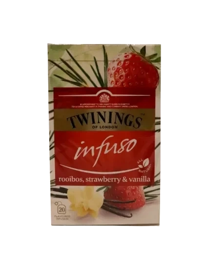 Twinings Rooibos & Strawberry 40g