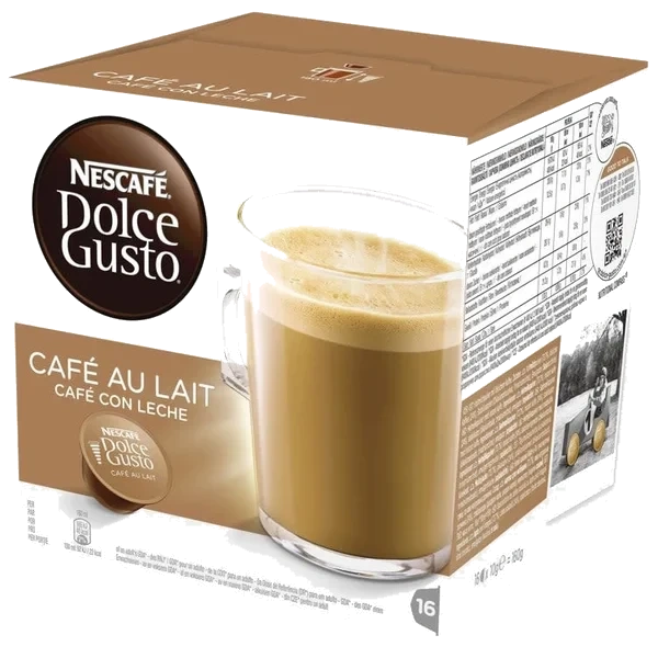 Dolce Gusto Cafe Au Lait 16 Kapsler