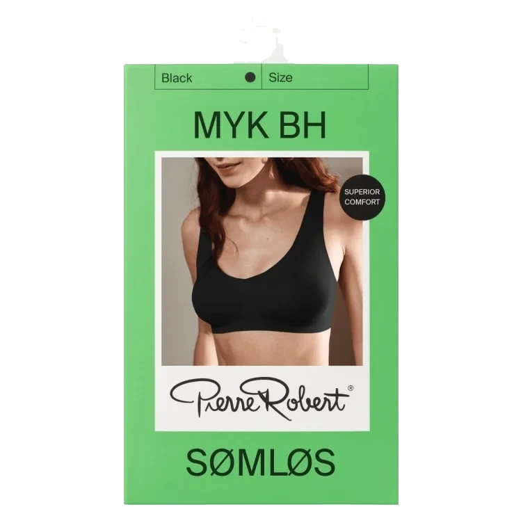 Micro Bra Black M Pierre-Robert