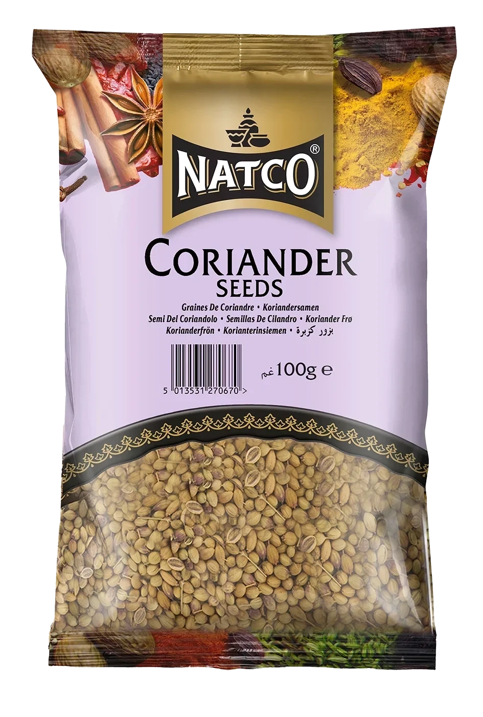 Natco Korianderfrø 100g