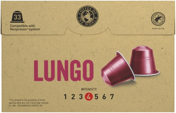 Cotw Lungo Kapsel 33stk