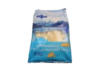 Sprödbakad Stillahavspättafilé MSC