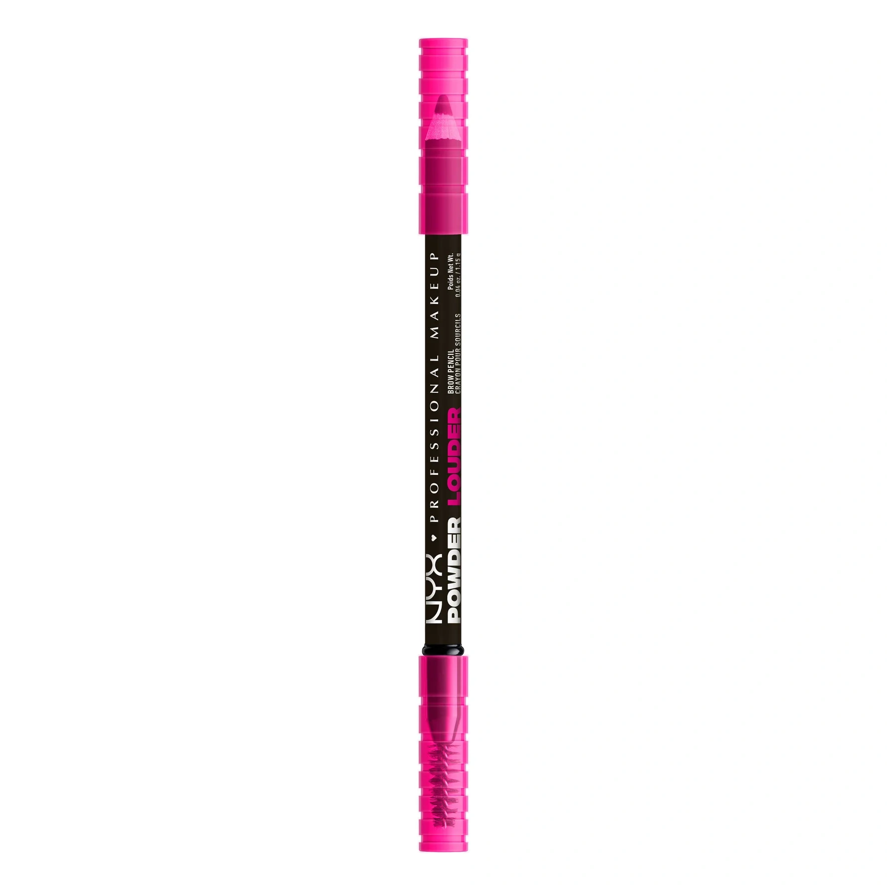 NYX PROFESSIONAL MAKEUP Powder Louder Brow Pencil 09 Black
