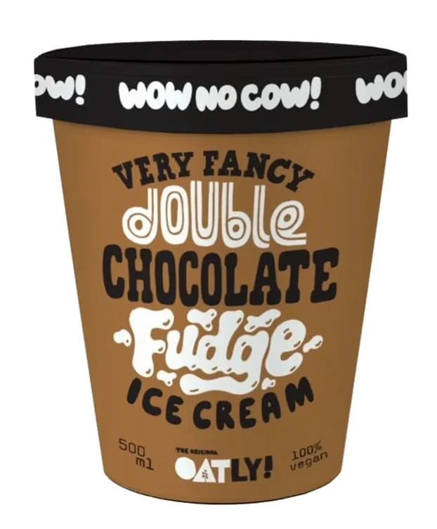 Oatly Iskrem Dobbel Sjoko Fudge 0,5l