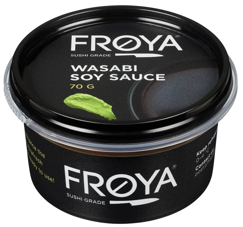 Wasabi Soy Sauce 70ml Frøya