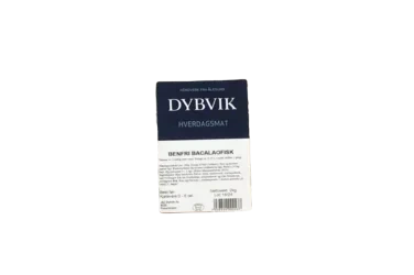 Klippfisk i biter benfri  2kg