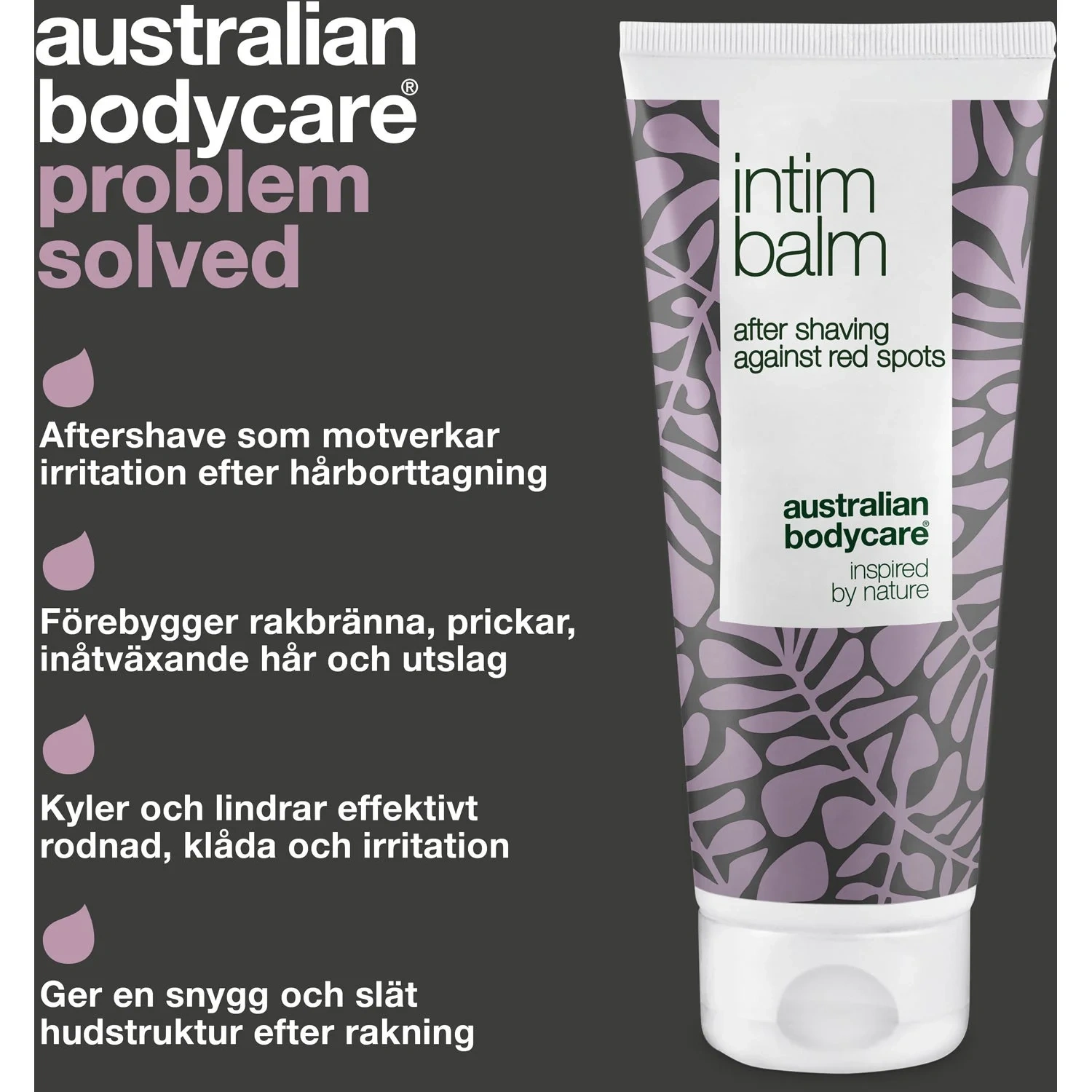 Australian Bodycare Soothing Intim Balm – Calms Redness, Razor Bumps & Irritation After Intimate Shaving 100 ml